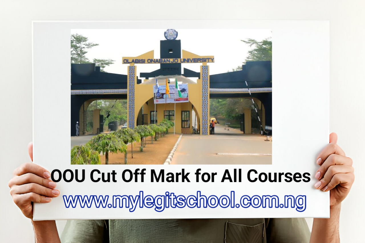 OOU Cut Off Mark for all courses | olabisi Onabanjo University cut off mark for all courses