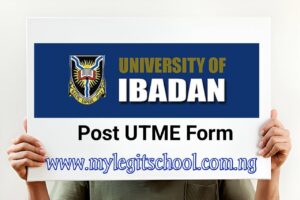 University Of Ibadan Post UTME Form