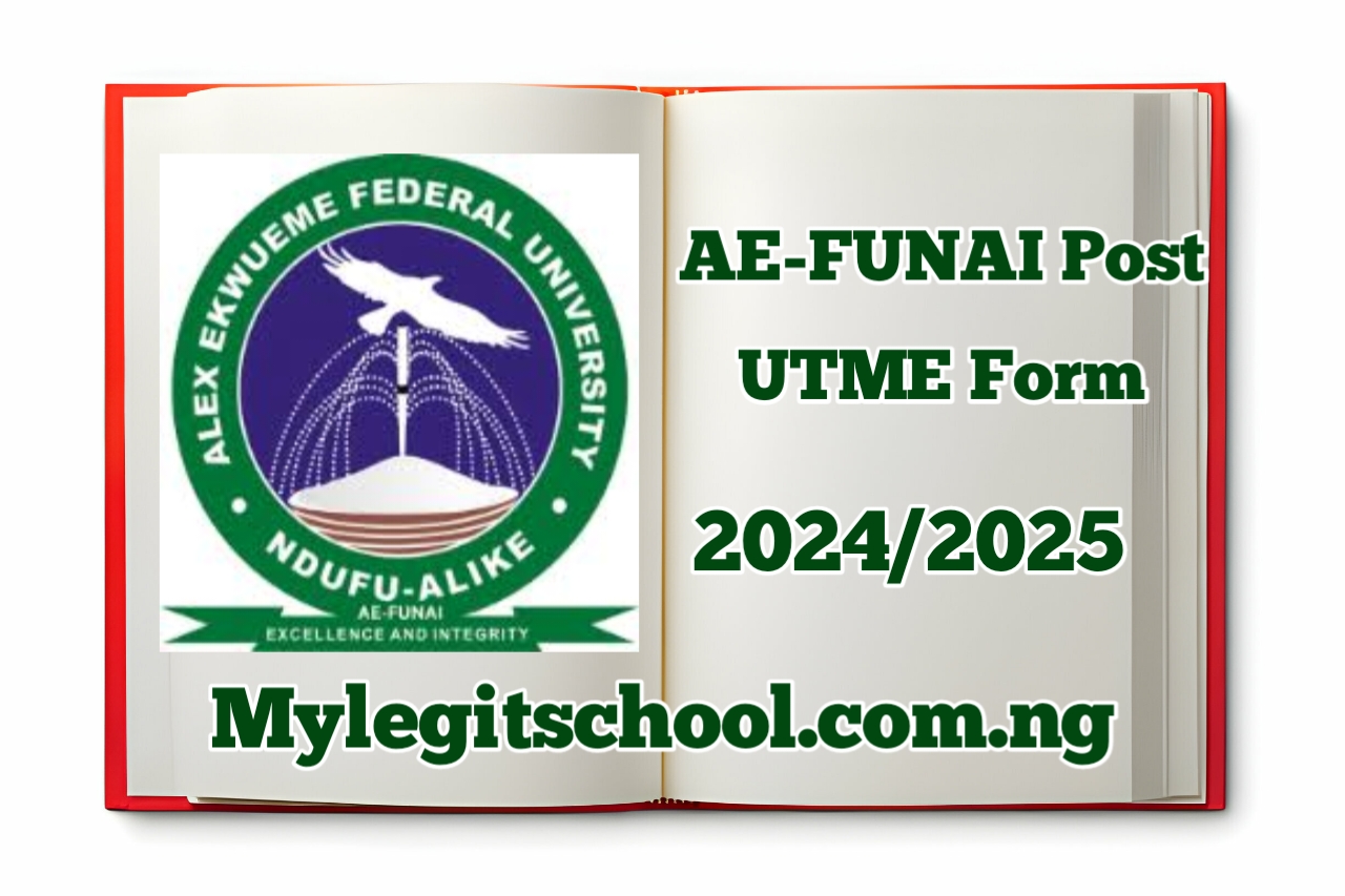 AE-FUNAI Post UTME Form