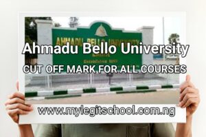 ABU Cut off mark for all courses