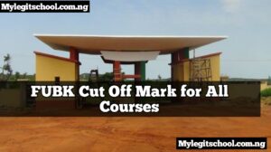 FUBK Cut Off Mark for All Courses