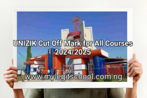 UNIZIK cut off mark for all courses