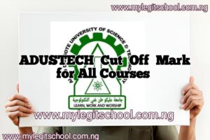 ADUSTECH Cut Off Mark for All Courses