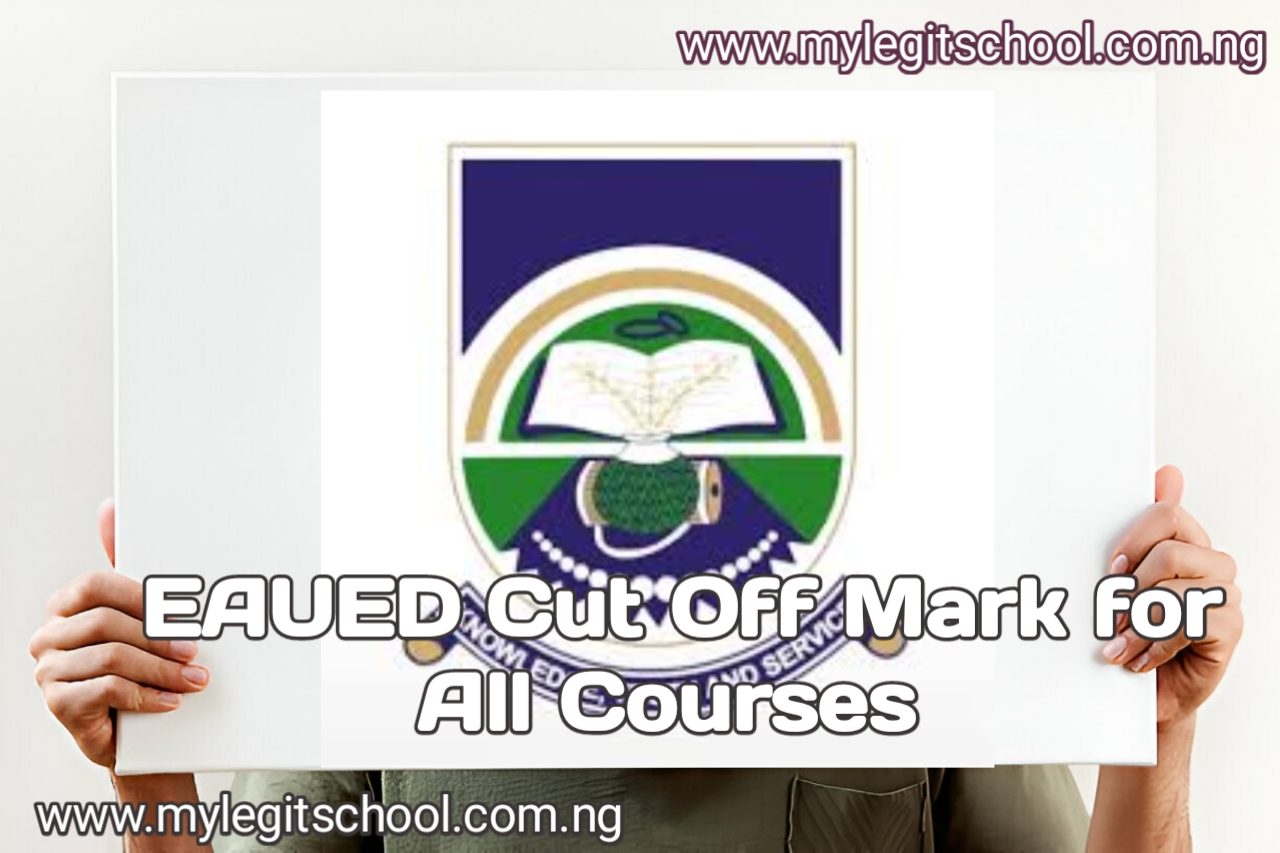 EAUED Cut Off Mark for All Courses