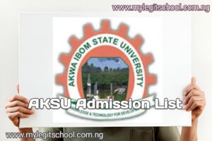 Akwa Ibom State University Admission List