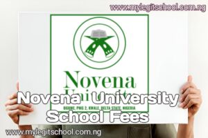 Novena University School Fees Schedule