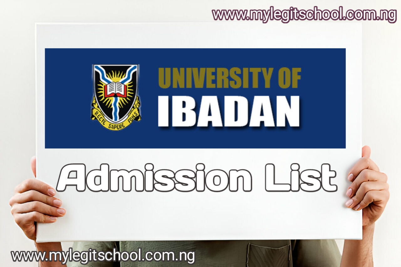 UI Admission List | UI Admission Portal | University Of Ibadan Admission List