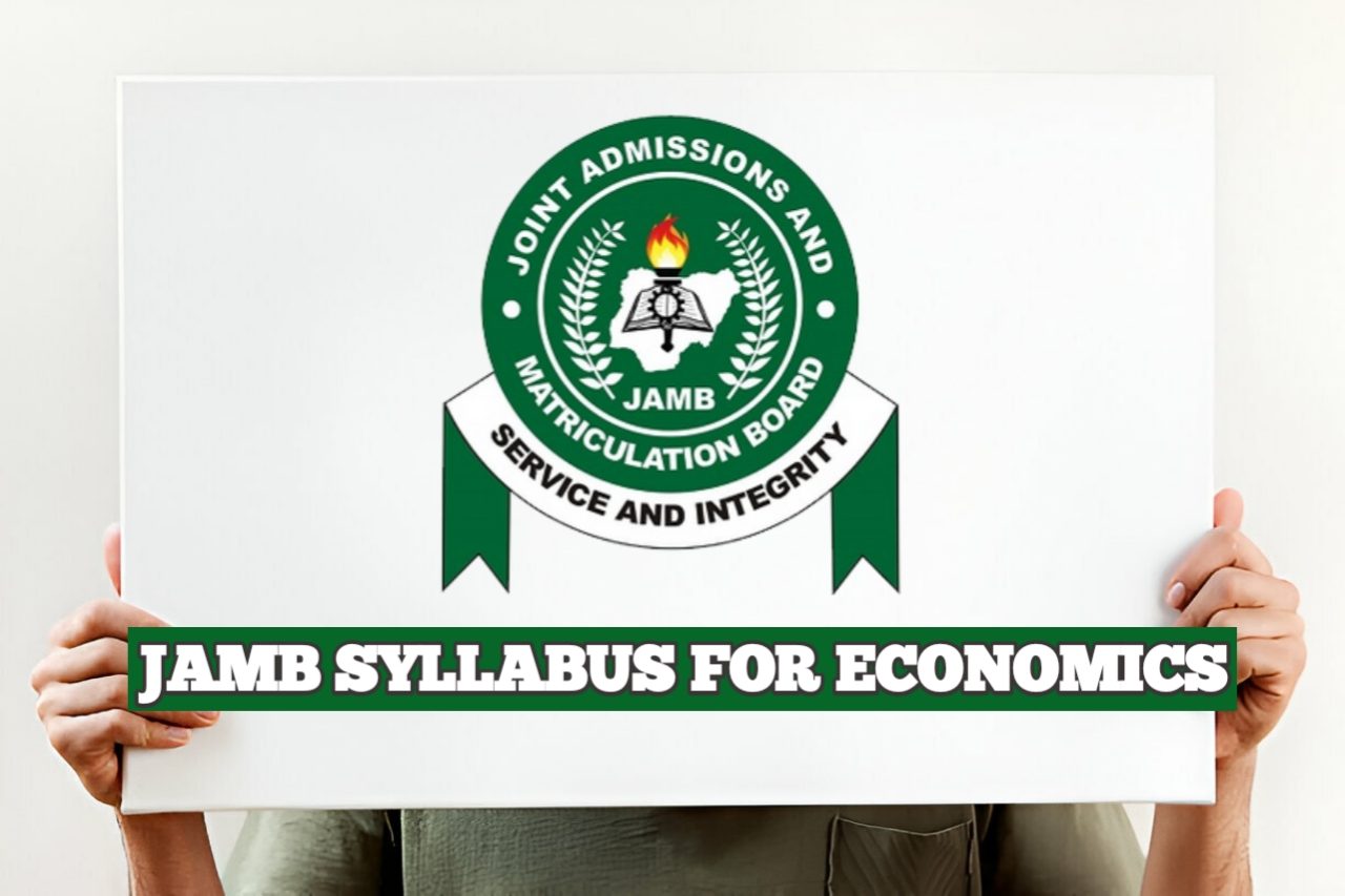 JAMB Syllabus For Economics | Recommended Textbooks for Economics